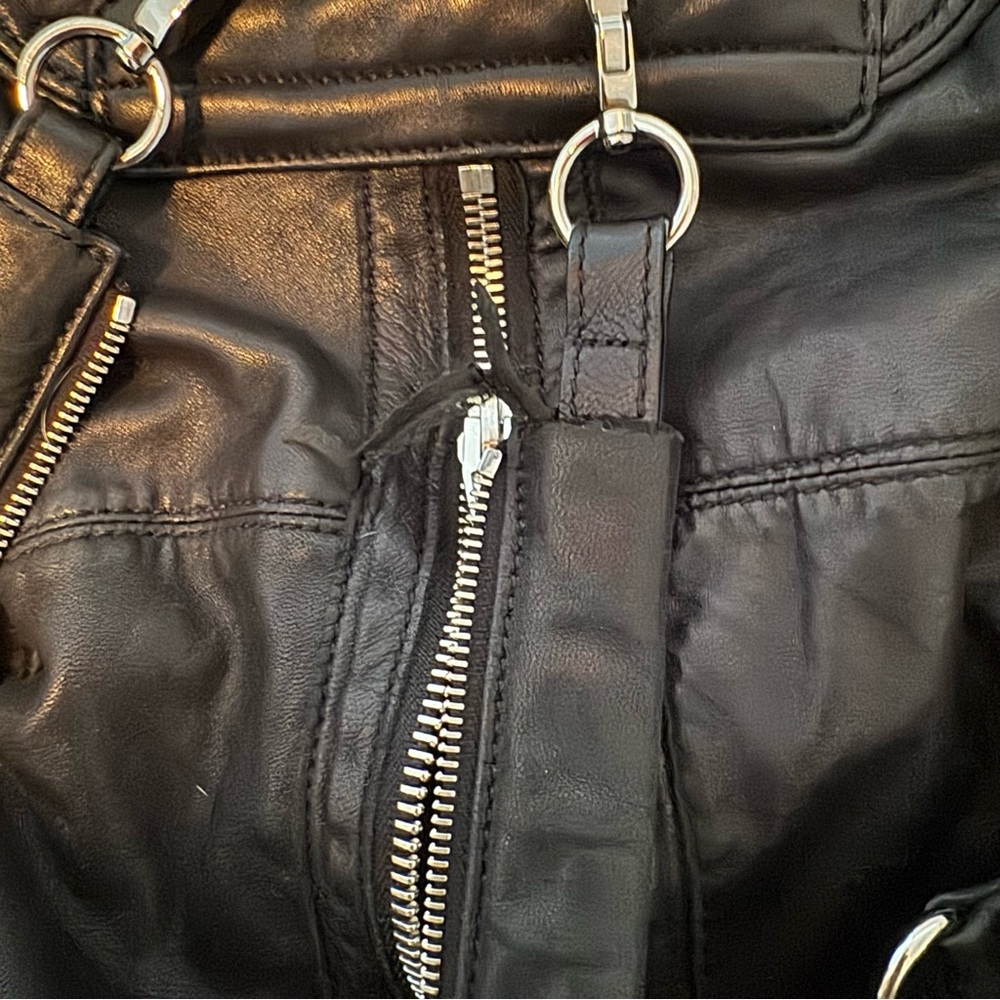 ALEXANDER WANG marti black leather backpack - Picture 8 of 9